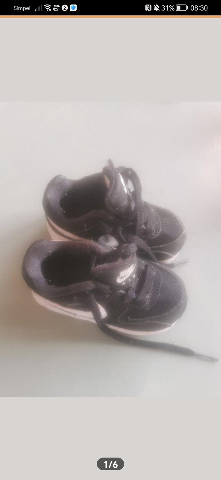 Nike baby, Kinderen en Baby's, Ophalen, Zo goed als nieuw, Schoentjes