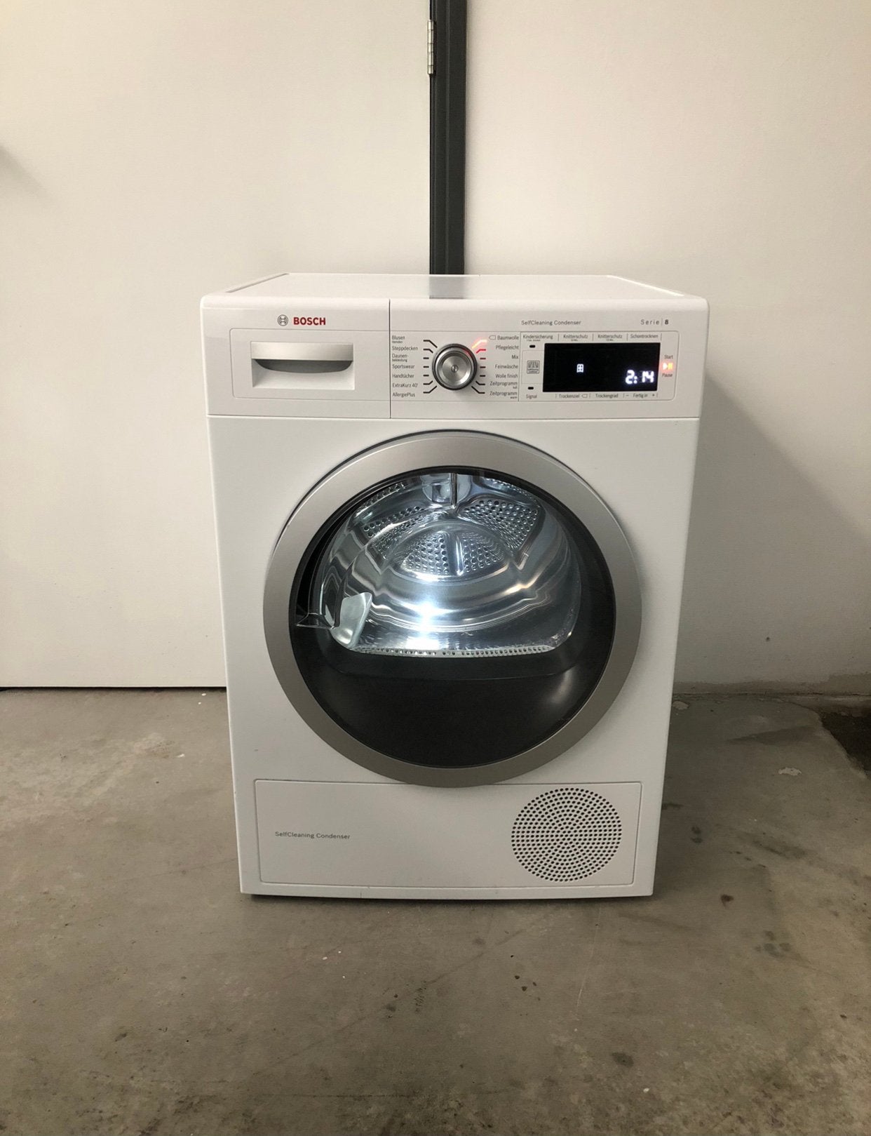 Bosch Serie 8 Homeprofessional Warmtepompdroger 9KG A+++, Ophalen, Overige typen, 8 tot 10 kg, Refurbished