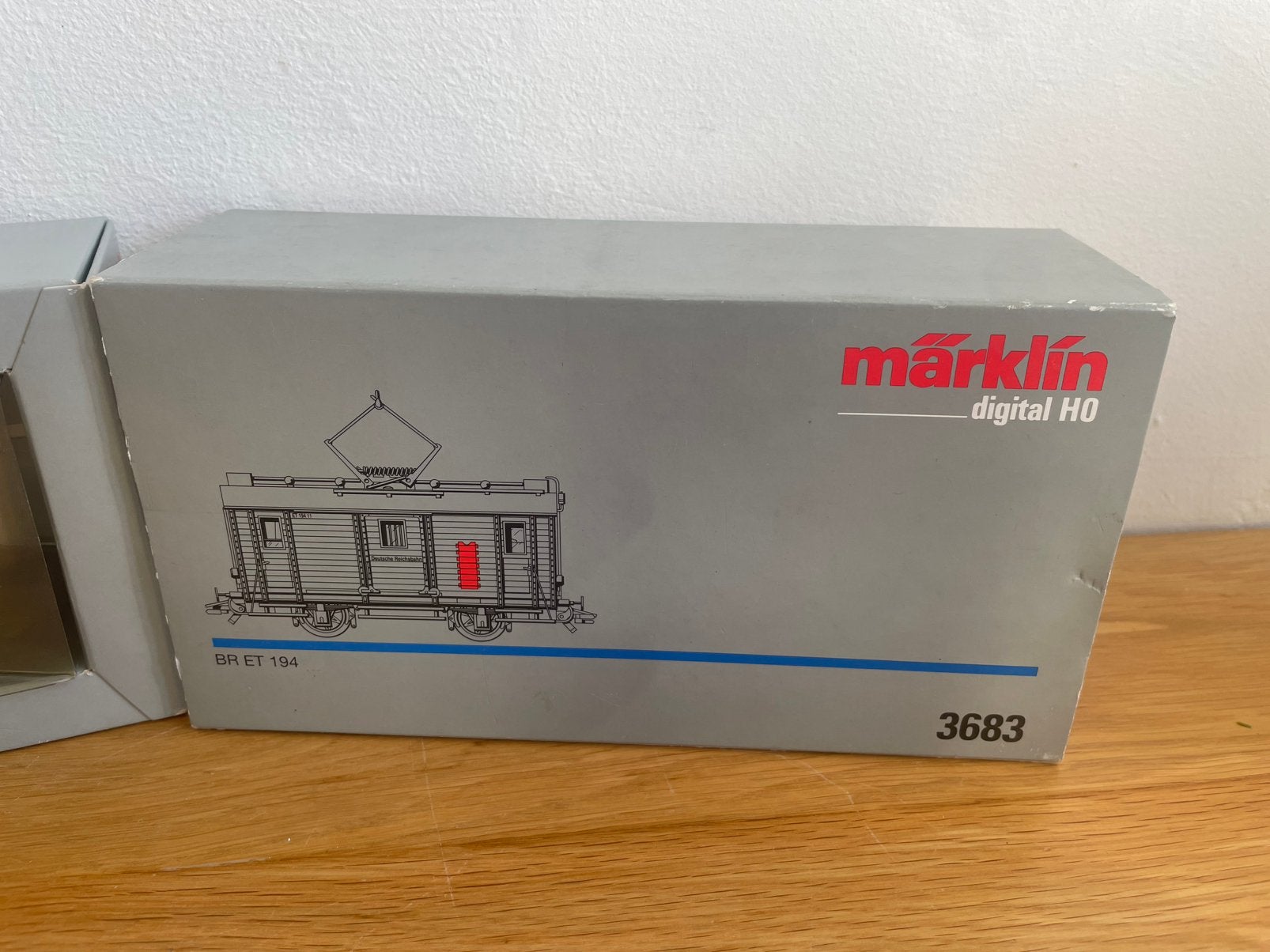 Marklin 3683 (LEGE DOOS ), Wisselstroom, Locomotief, Ophalen of Verzenden, Zo goed als nieuw