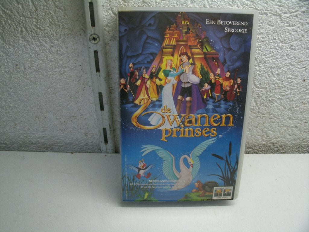 vhs 94a zwanen prinses een betoverende sprookje, Cd's en Dvd's, VHS | Kinderen en Jeugd, Alle leeftijden, Ophalen of Verzenden