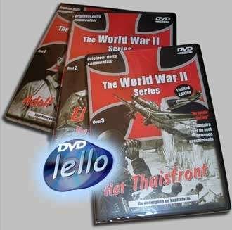 The World War II Series (WWII 3 DVD's), nieuw, Alle leeftijden, Ophalen of Verzenden, Nieuw in verpakking, Oorlog of Misdaad