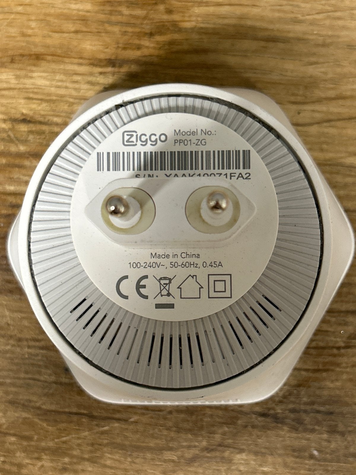 Ziggo SmartWifi pod PP01-ZG - Wifi versterker, Ophalen of Verzenden, Gebruikt