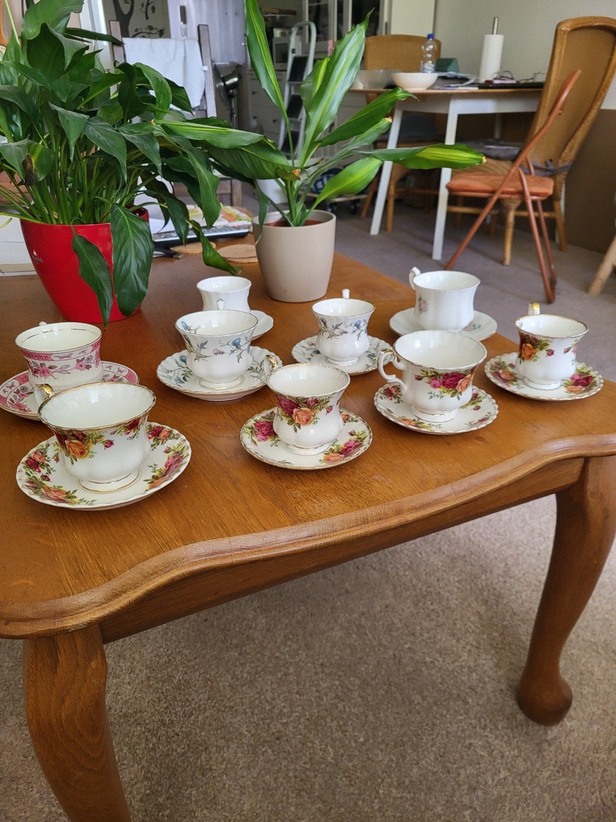 Kop en schotels, Ophalen of Verzenden