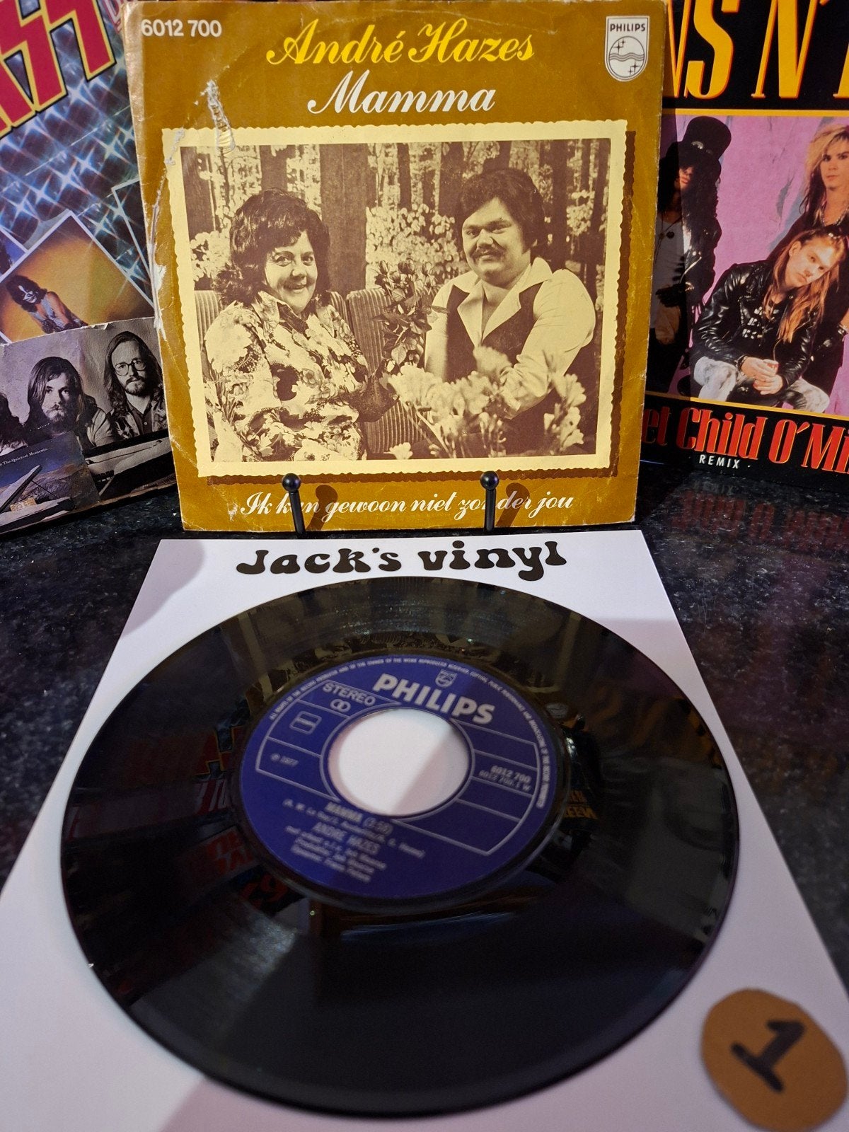 André Hazes - Mamma / Ik Kon Gewoon Niet Zonder Jou 1977/1, Cd's en Dvd's, Vinyl | Nederlandstalig, Gebruikt, 7 inch, Ophalen of Verzenden