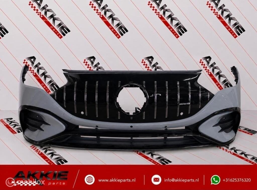 Mercedes EQE bumper voor Amg EQE 53 W295 A2958854501, Gebruikt, Voor, Mercedes-Benz, Ophalen of Verzenden