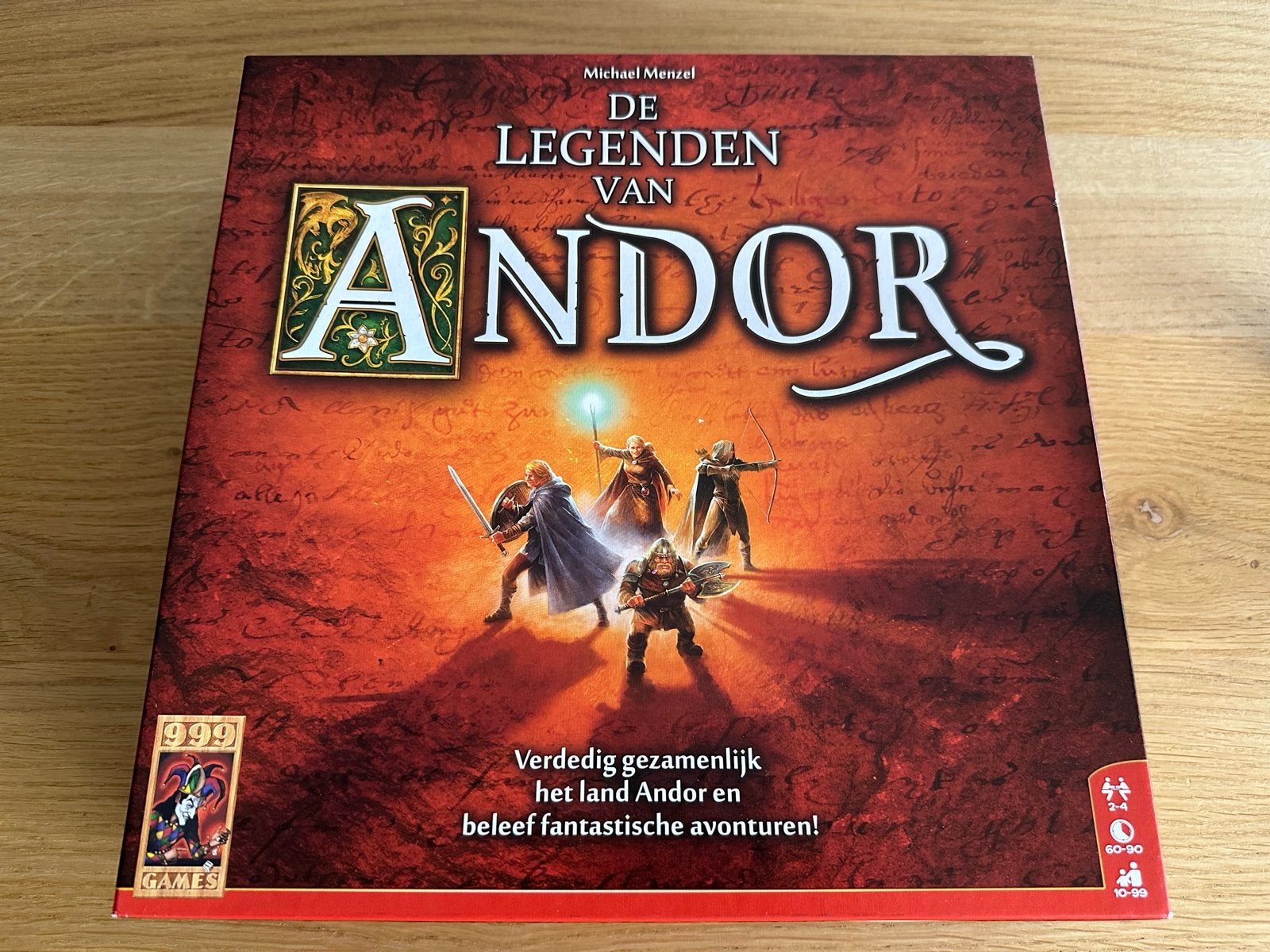 De Legenden van Andor - Strategisch Bordspel, Drie of vier spelers, Ophalen, Zo goed als nieuw
