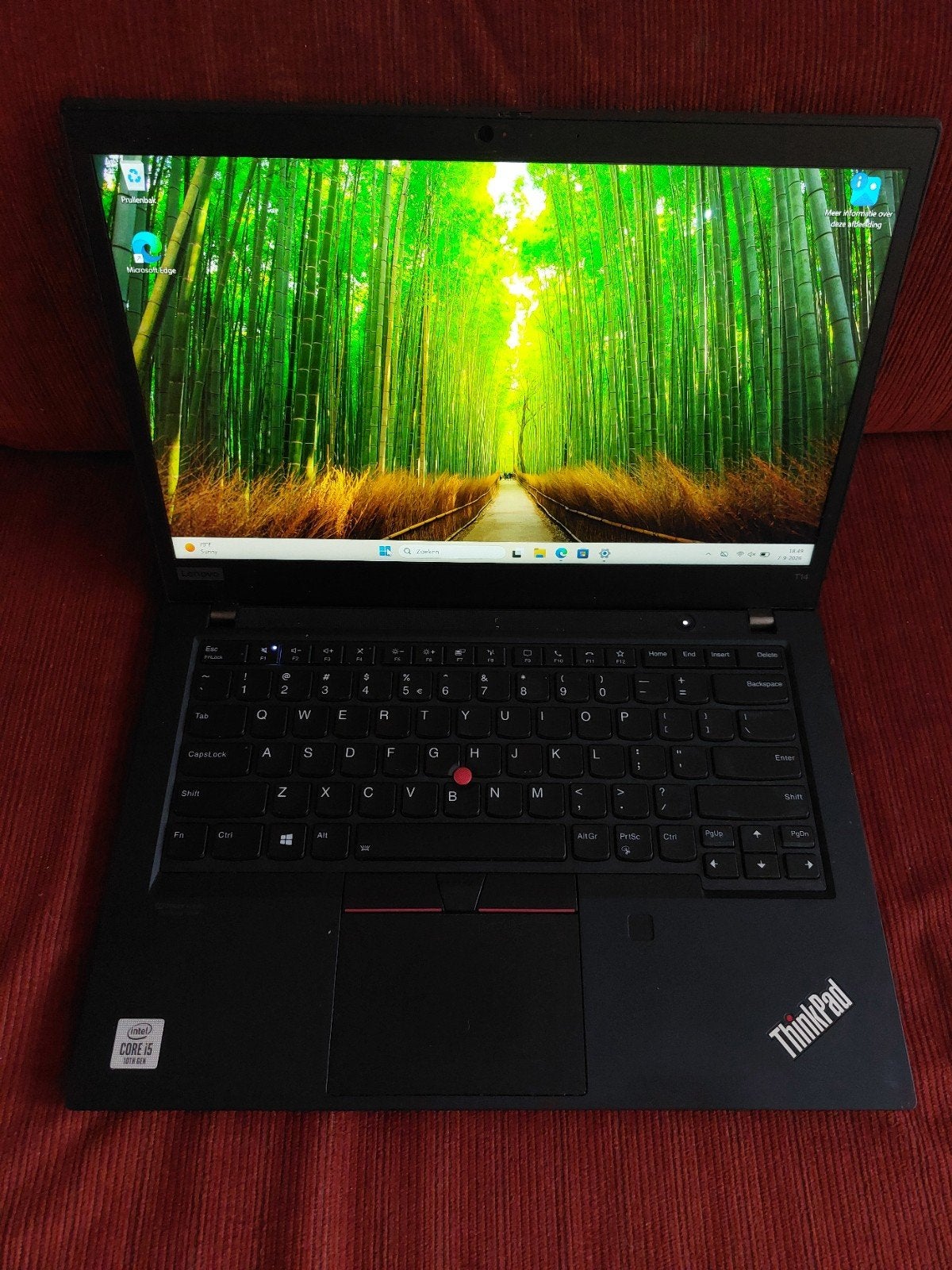 Lenovo ThinkPad T14 - i5-10210U, ä8GB, 238GB SSD, Computers en Software, Windows Laptops, Ophalen, Gebruikt, Met videokaart, 2 tot 3 Ghz