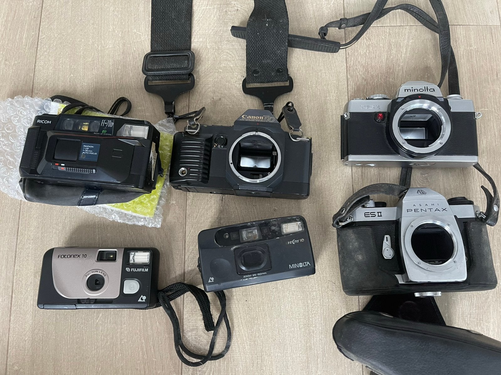 Analoge camera’s -defect-, Ophalen of Verzenden, Niet werkend