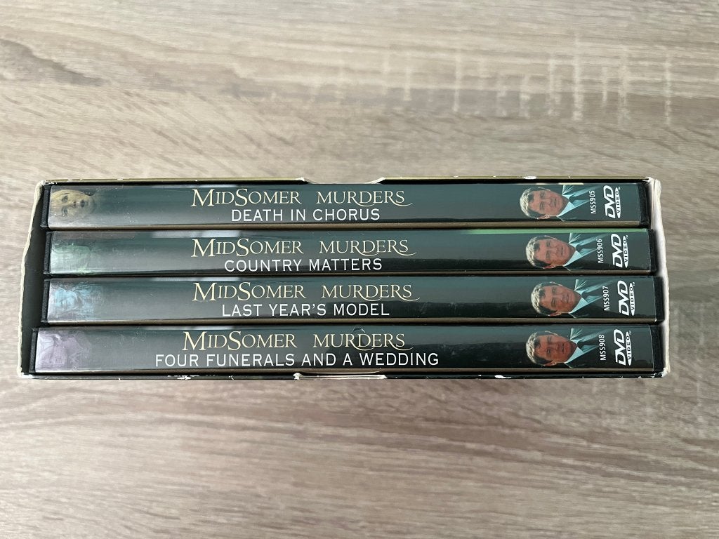Dvd's Midsomer Murders - Seizoen 9 - Deel 2, Vanaf 12 jaar, Ophalen of Verzenden, Gebruikt, Thriller