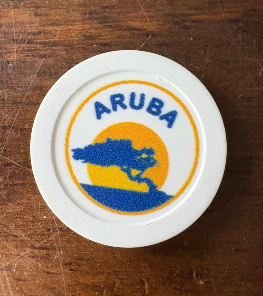 Winkelwagenmuntje Aruba Super Food Plaza, Verzamelen, Ophalen of Verzenden
