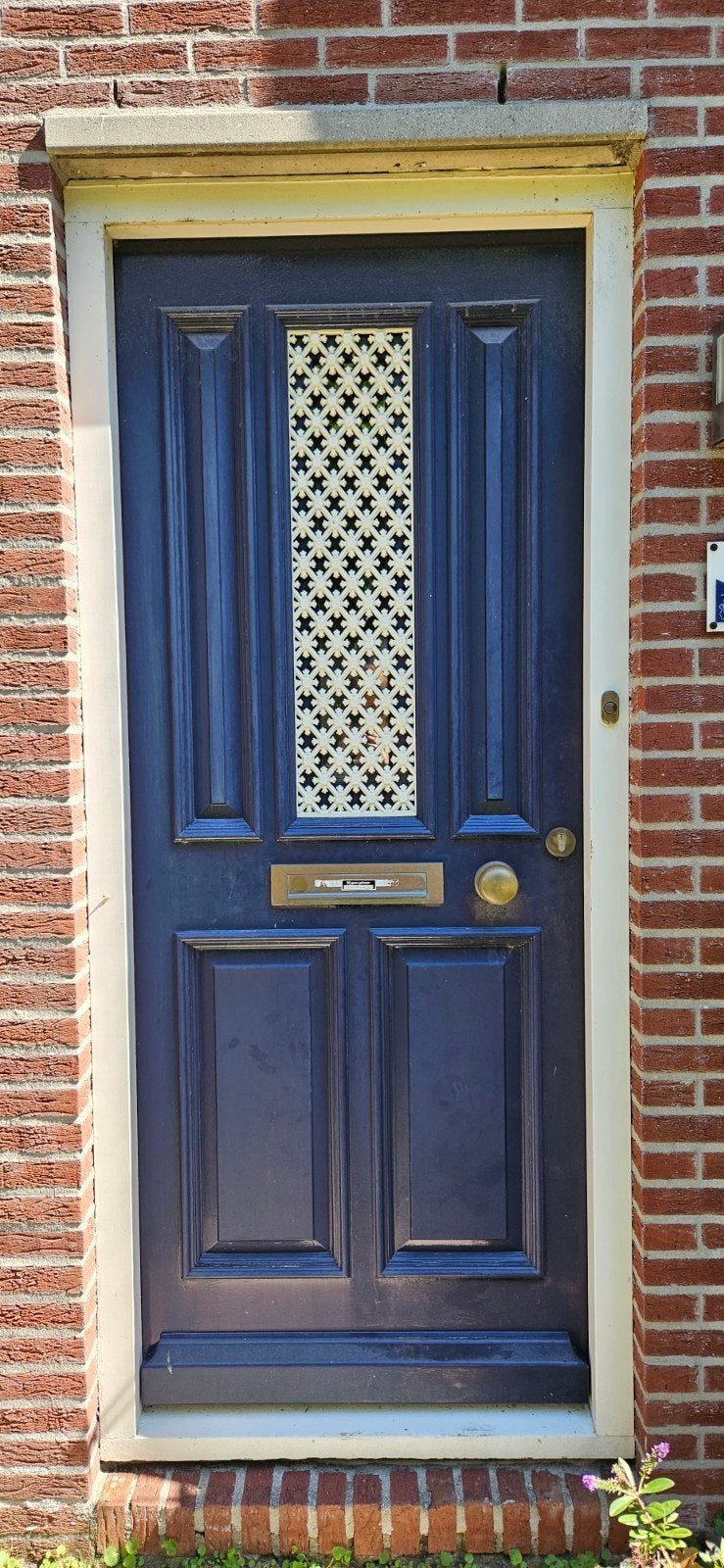 Norhtgo voordeur met rooster, Ophalen, Gebruikt, 80 tot 100 cm, 215 cm of meer