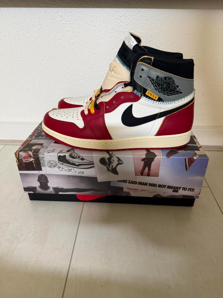 Jordan 1 High Union LA Shadow EU44/US10, Overige kleuren, Nieuw, Ophalen of Verzenden, Sneakers of Gympen