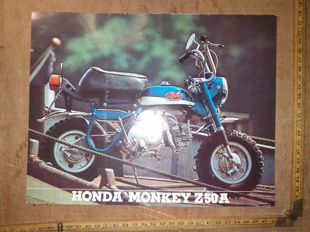 Honda Dax Z50a brochure, Ophalen of Verzenden, Gebruikt