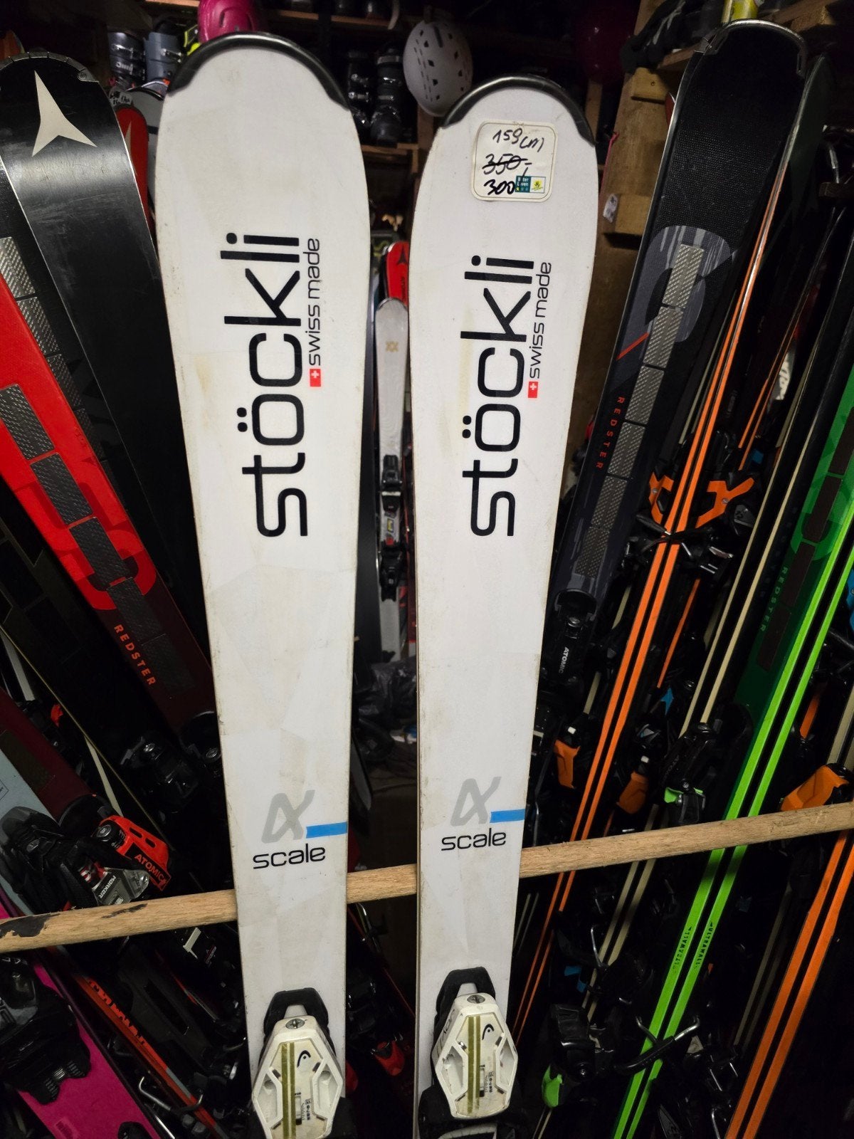 159cm STOCKLI SCALE ALPHA ALL SNEUW 73MM TOP SKI, Sport en Fitness, Overige merken, 160 tot 180 cm, Stockli, Ophalen of Verzenden