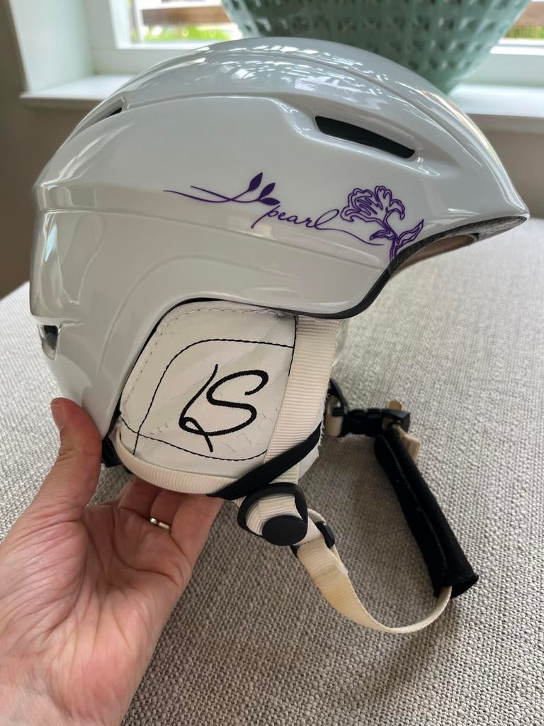 Skihelm salomon maat M/L 57/59 cm, Sport en Fitness, Skiën en Langlaufen, Overige typen, Zo goed als nieuw, Minder dan 100 cm