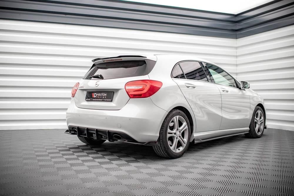 Voorlip spoiler sideskirt diffuser - A-Klasse W176 12-15, Ophalen of Verzenden