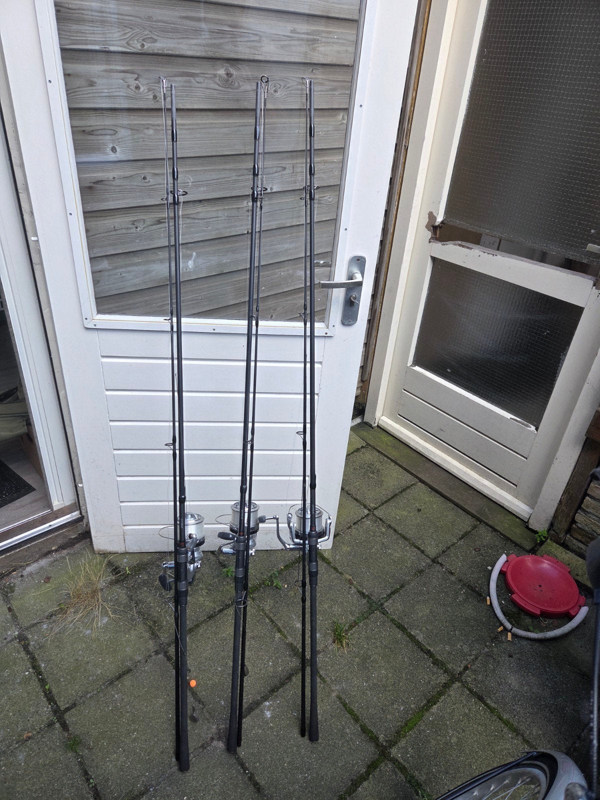 3x 10 ft 3lbs JRC Extreme karperhengels, Ophalen, Gebruikt, Werphengel