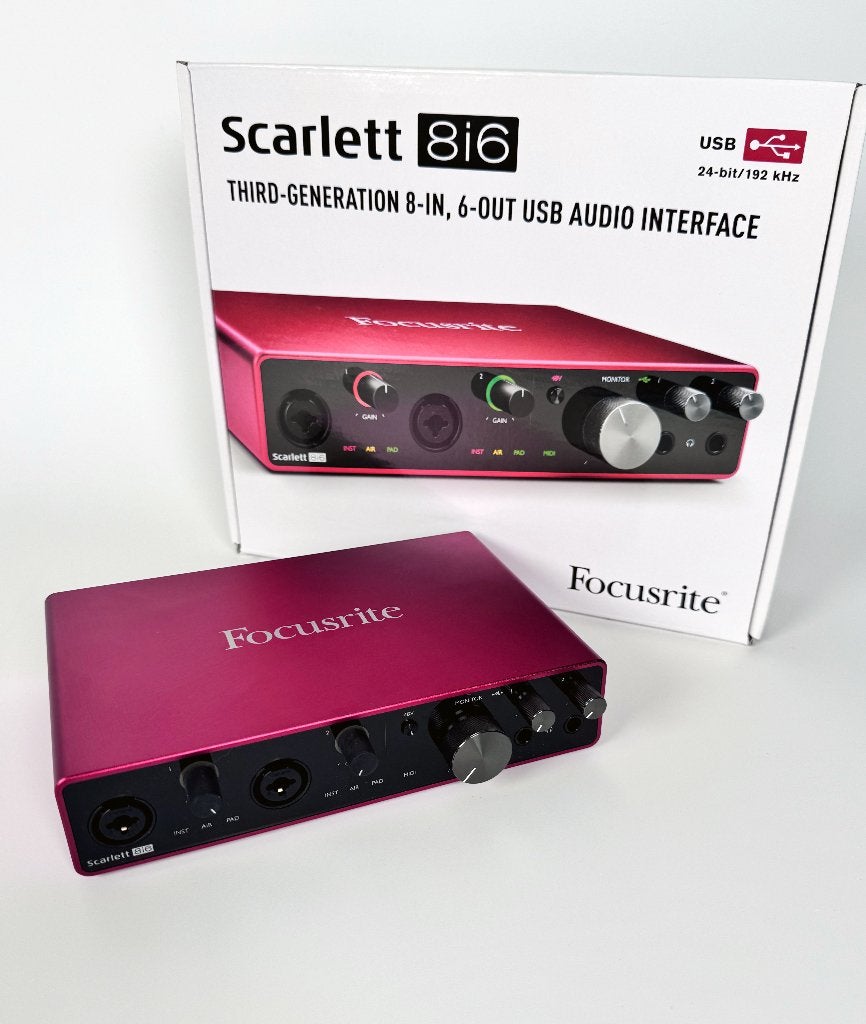 Focusrite Scarlett 8i6 3rd Gen audio interface, Ophalen, Zo goed als nieuw, Audio