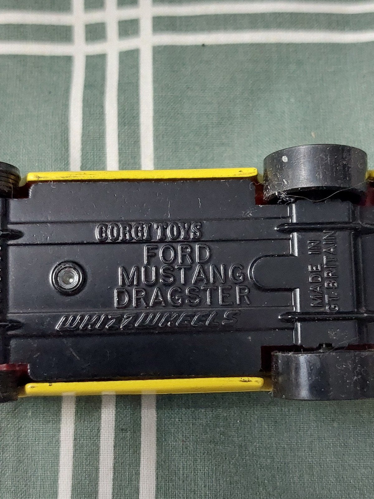 Corgi Toys Ford Mustang Dragster "Organ Grinder", Ophalen of Verzenden, Gebruikt
