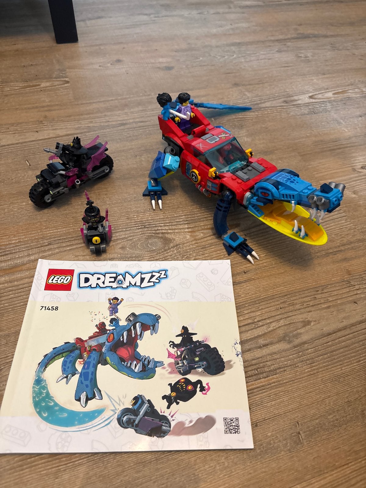 LEGO DREAMZzz Krokodilauto 71458 met instructies, Kinderen en Baby's, Speelgoed | Duplo en Lego, Lego, Ophalen of Verzenden, Zo goed als nieuw