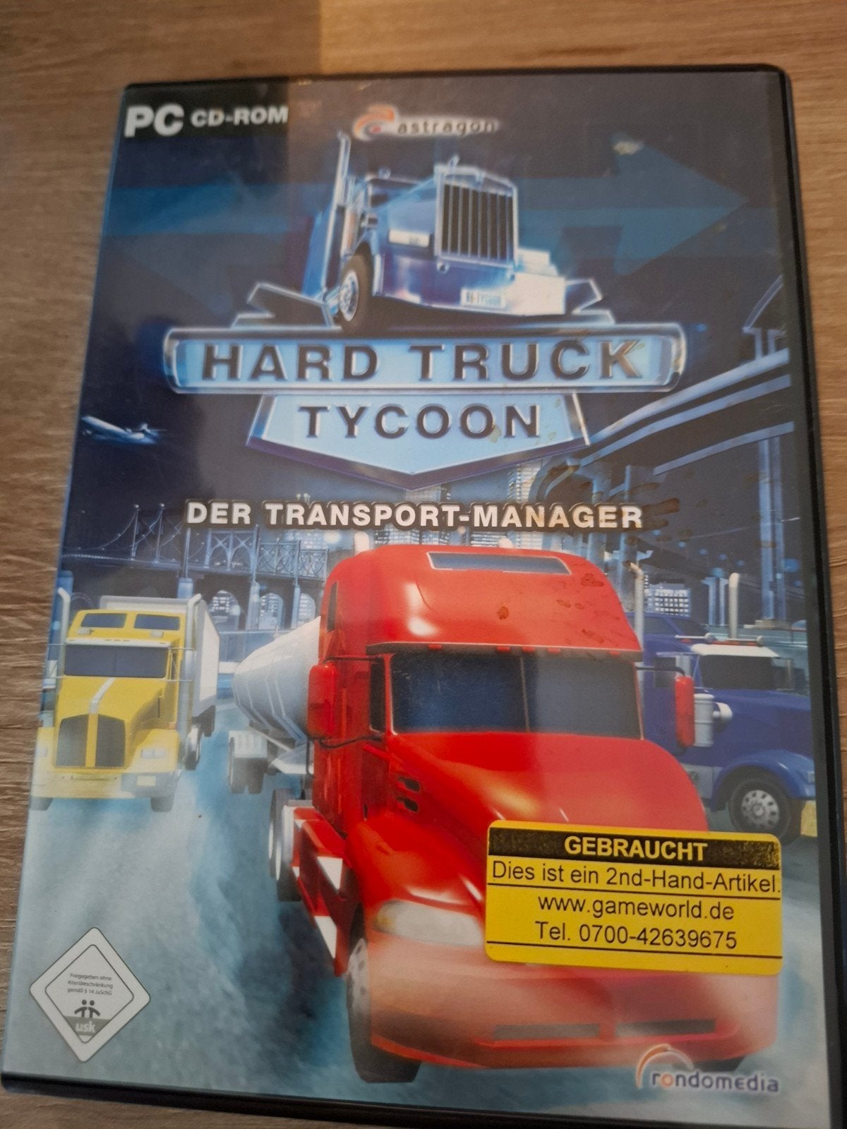 Hard truck tycoon, Spelcomputers en Games, Ophalen, Gebruikt, Overige genres, 1 speler