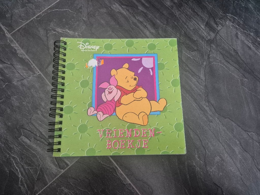 Winnie the pooh vriendenboekje, Ophalen of Verzenden, Nieuw