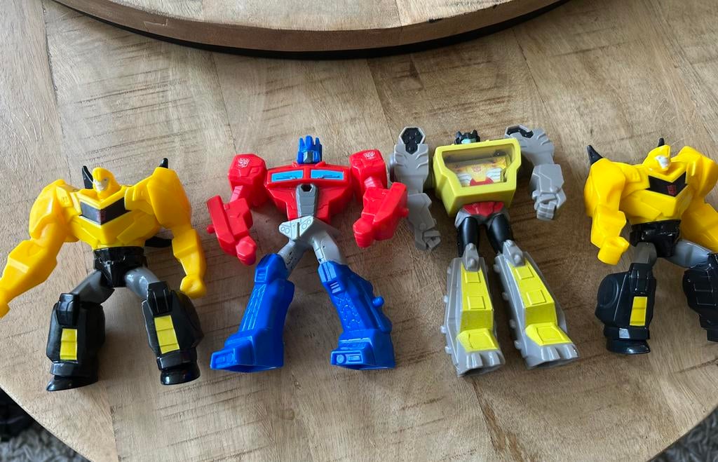 5 transformers, Verzamelen, Transformers, Overige generaties, Ophalen of Verzenden, Gebruikt