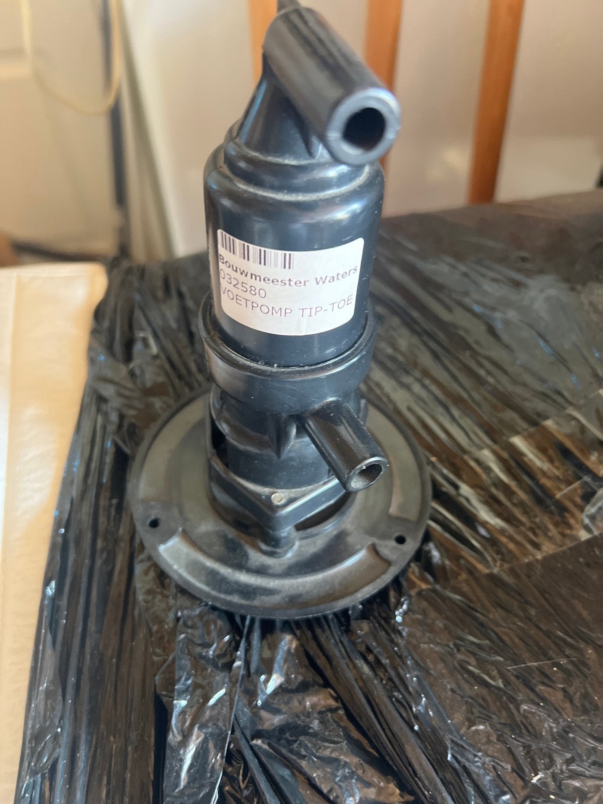 Whale Voetpomp Tip-Toe MKIV voor boot of caravan, Ophalen, Gebruikt, Kombuis en Sanitair