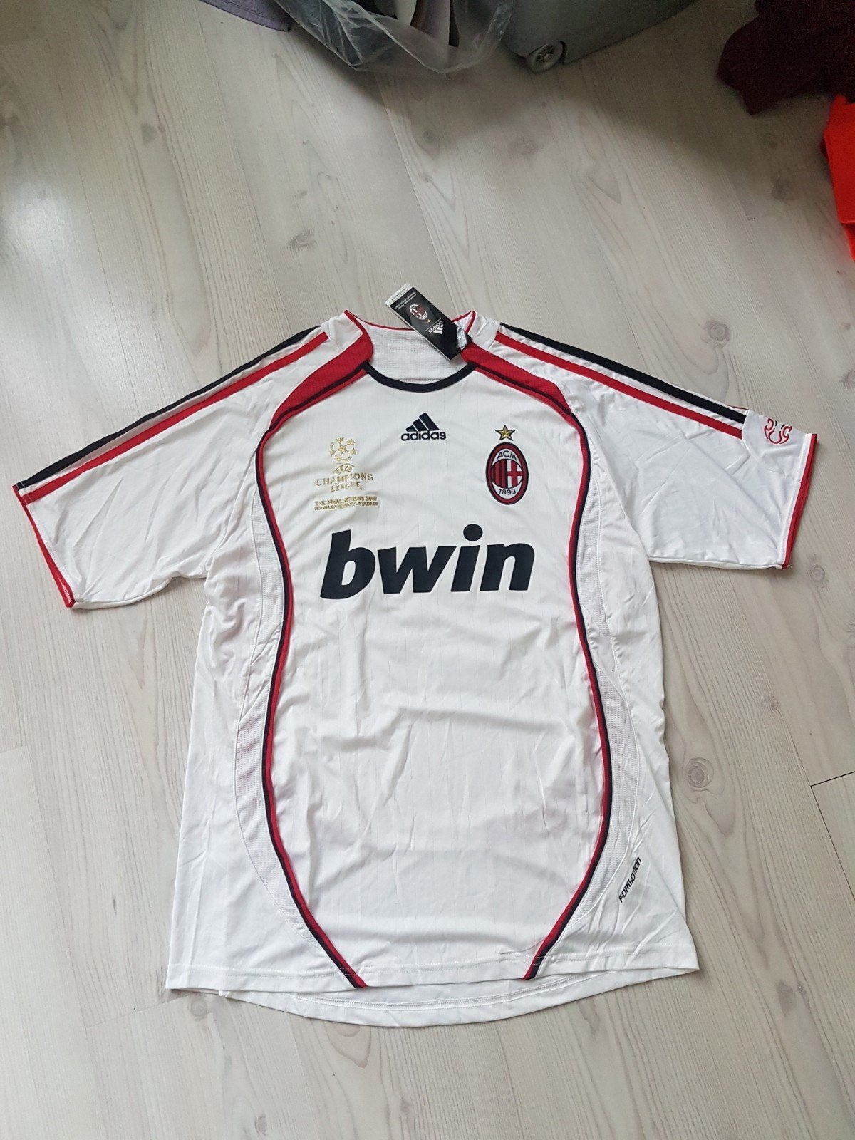 AC Milan Kaka voetbalshirt size med/large, Ophalen of Verzenden
