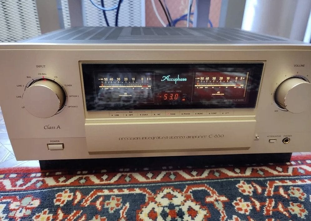 Accuphase E-650 Class A versterker