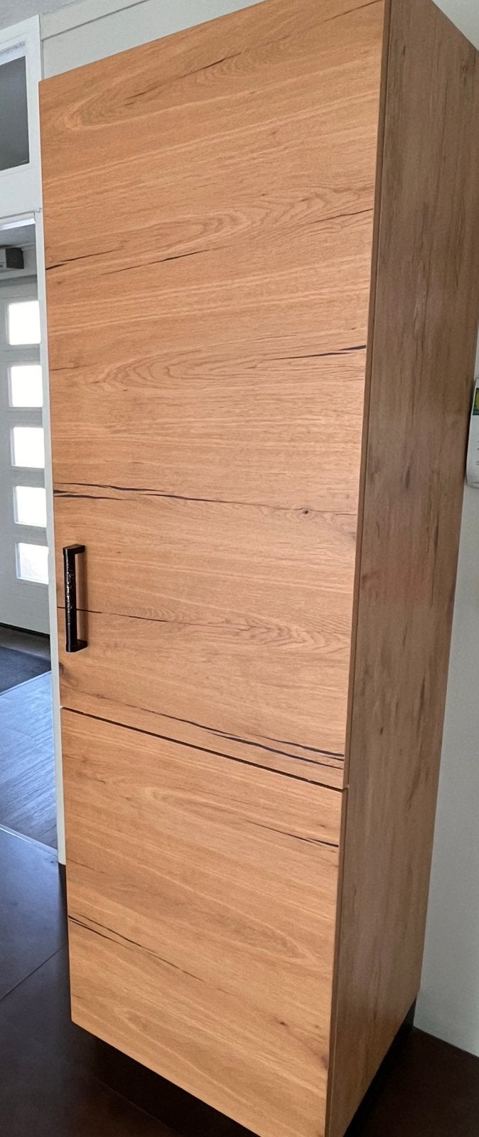 Keukenkast hout, Ophalen, Bruin, 200 cm of meer, 50 tot 100 cm