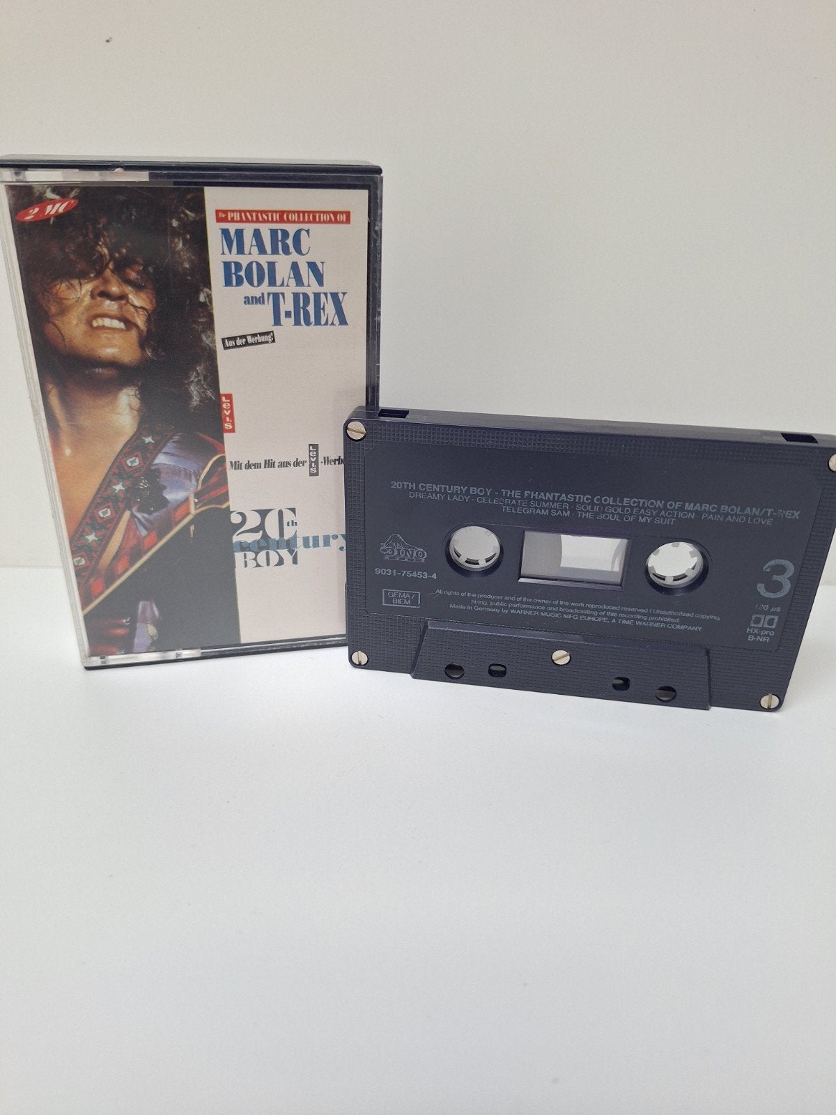 Marc Bolan & T-Rex - 20th Century Boy Cassette Tape, Gebruikt, 1 bandje, Ophalen of Verzenden, Origineel