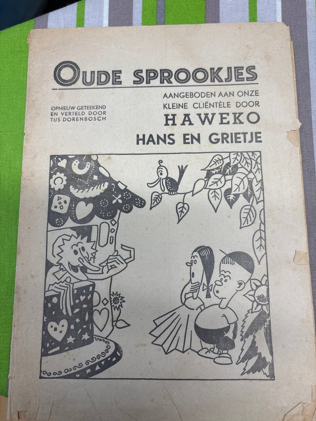 Oude Sprookjes - Hans en Grietje (Jus Borenbosch), Boeken, Ophalen of Verzenden, Gelezen