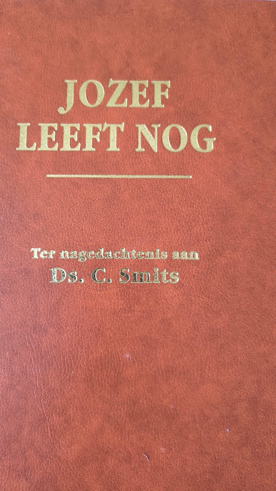 Jozef leeft nog. Ds C Smits, Boeken, Christendom | Protestants, Ophalen of Verzenden, Zo goed als nieuw, Ds C Smits