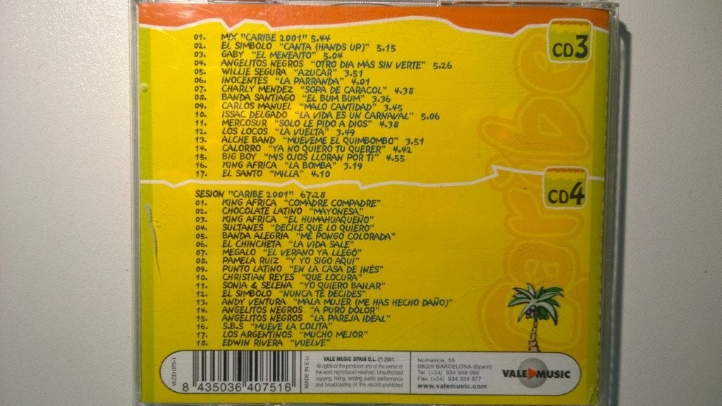 Caribe 2001 El Verano Ya Llego, Cd's en Dvd's, Cd's | Verzamelalbums, Ophalen of Verzenden, Zo goed als nieuw, Latin en Salsa