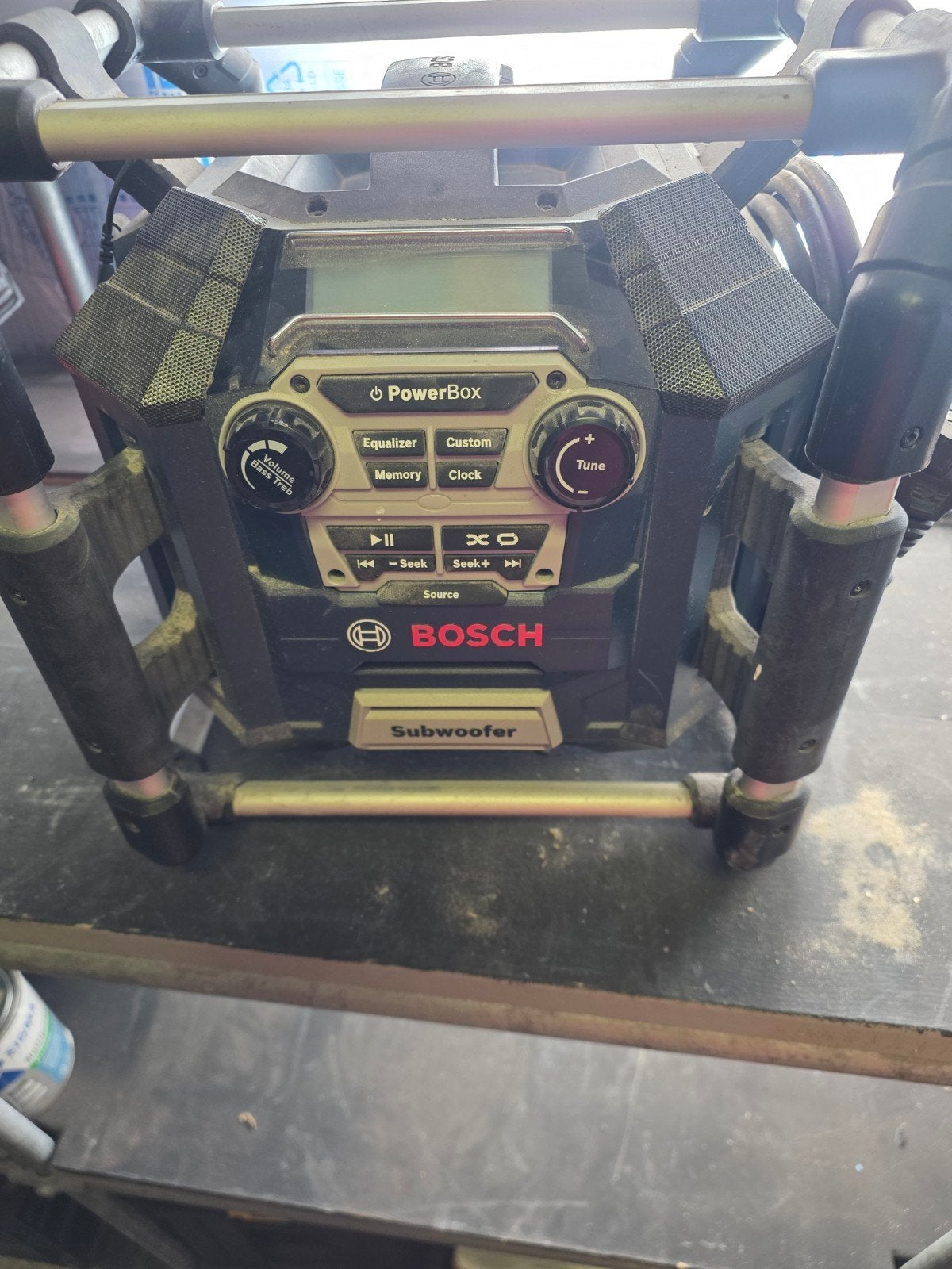 bosch Gml20 subwoofer radio kan op accu, Ophalen of Verzenden, Zo goed als nieuw, Bouwradio