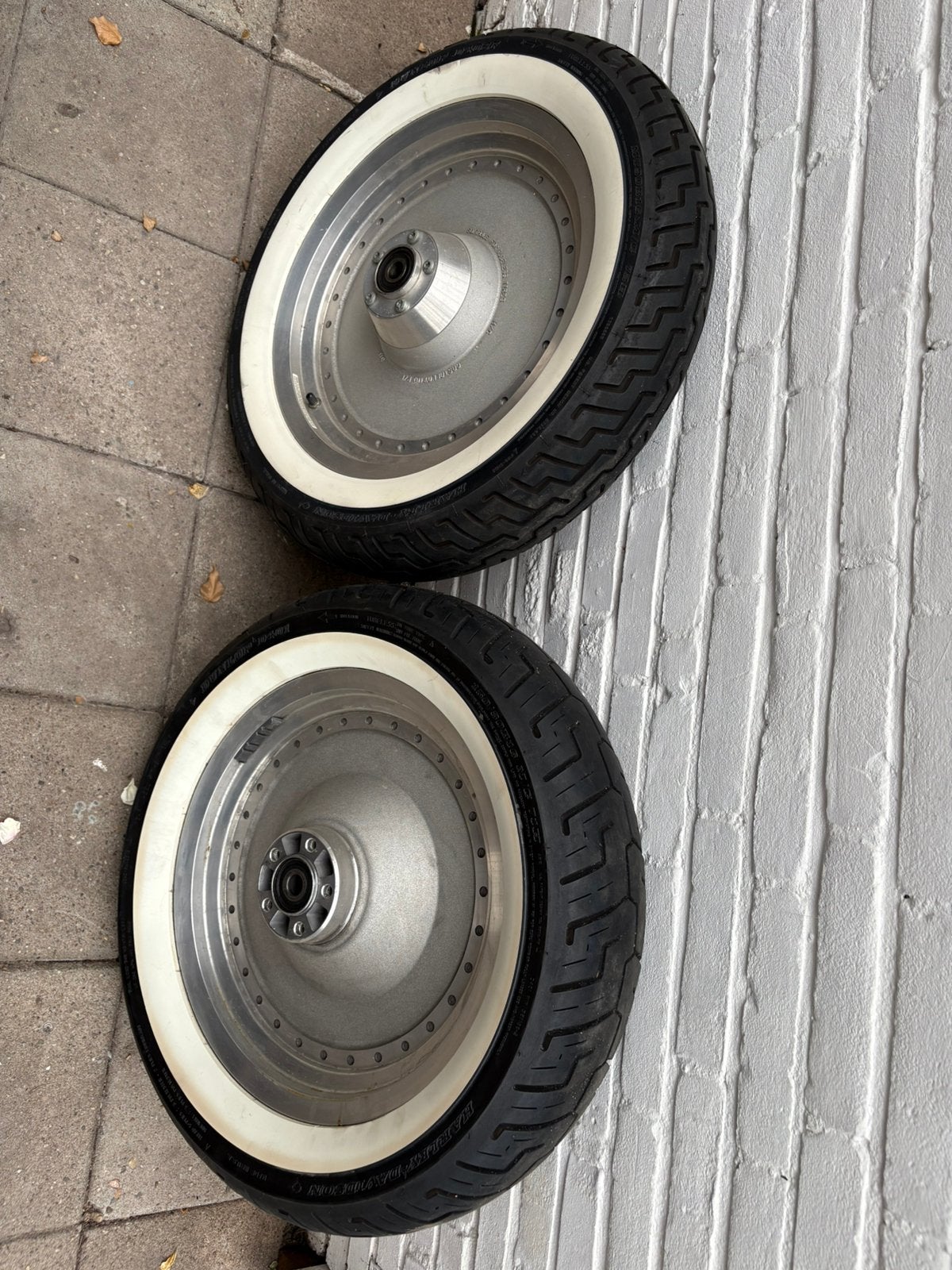 Setje Harley Davidson wielen, Motoren, Onderdelen | Harley-Davidson, Ophalen, Gebruikt