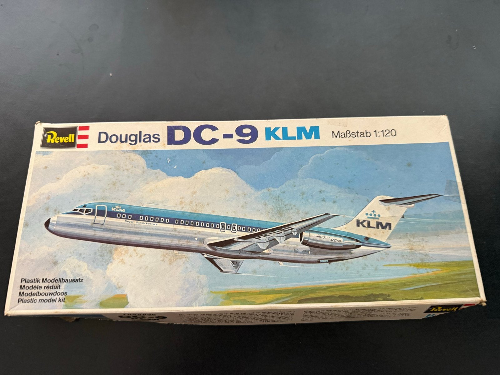 Revell Douglas DC-9 KLM modelvliegtuig (schaal 1:120), 1:72 tot 1:144, Gebruikt, Revell, Ophalen of Verzenden