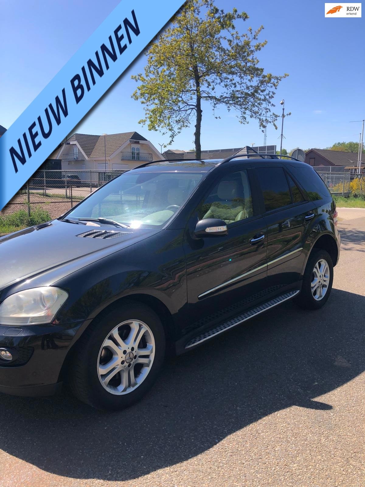 Mercedes-Benz M-klasse 320 CDI, Auto's, Automaat, Gebruikt, Leder en Stof, 2987 cc