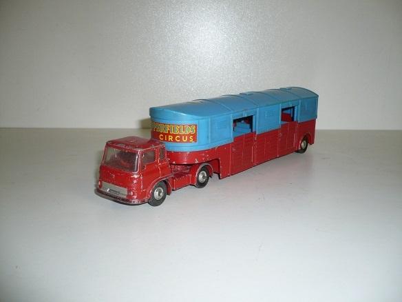 Chipperfields Circus paarden trailer  Corgi Toys, Ophalen of Verzenden, Gebruikt, Bus of Vrachtwagen, Corgi