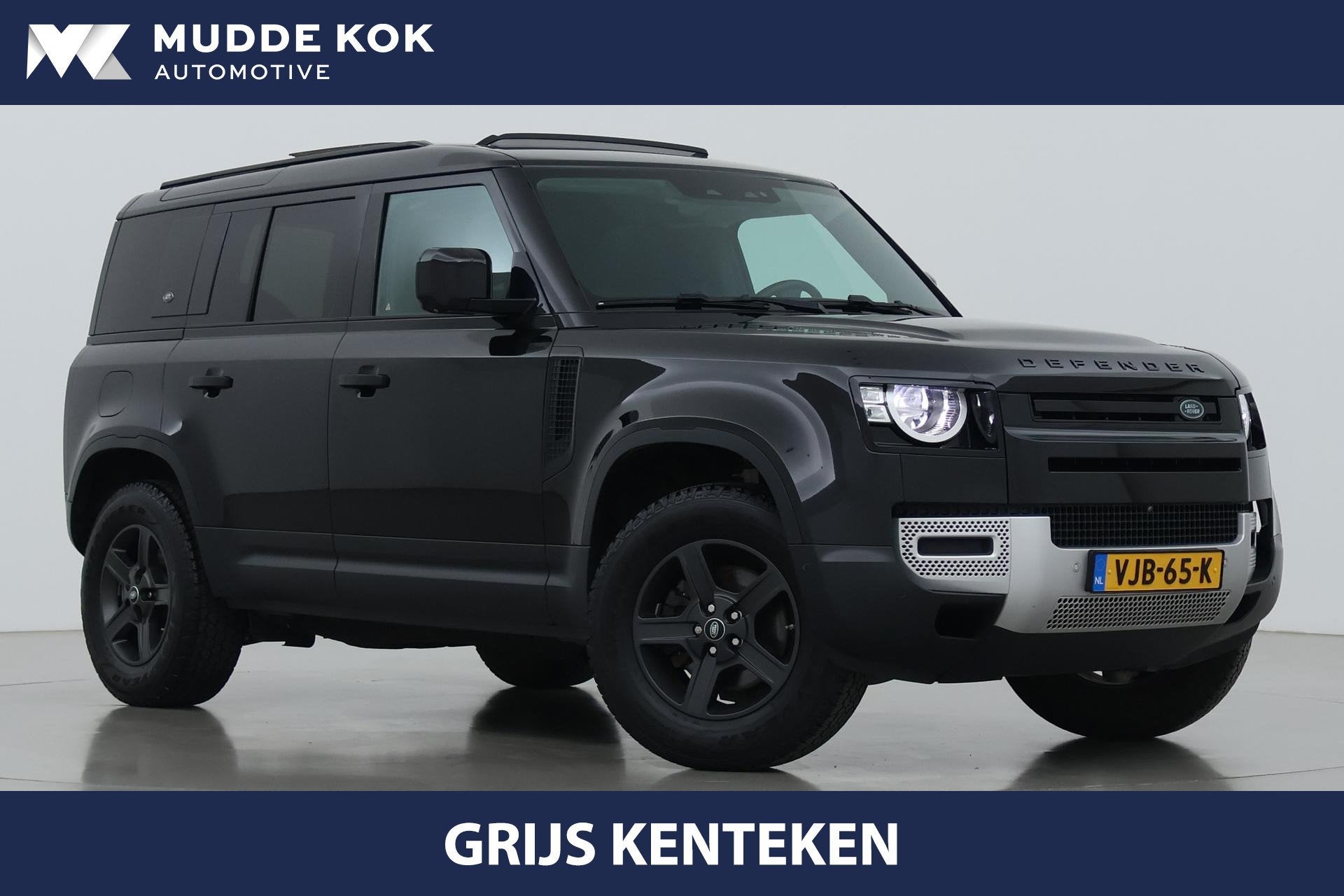 Land Rover Defender D240 110 | COMMERCIAL | Panoramadak | 36, Stof, Gebruikt, 4 cilinders, Zwart
