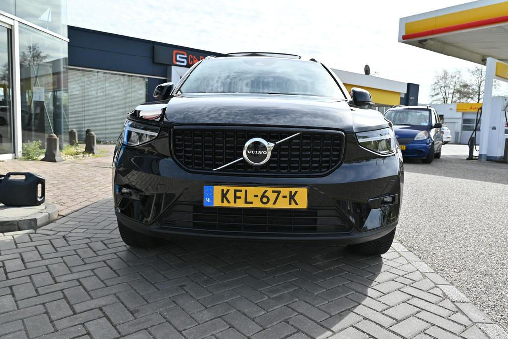Volvo XC40 1.5 T4 Plug-in hybrid Ultimate Dark, Euro 6, Leder en Stof, Zwart, Plug-in hybride
