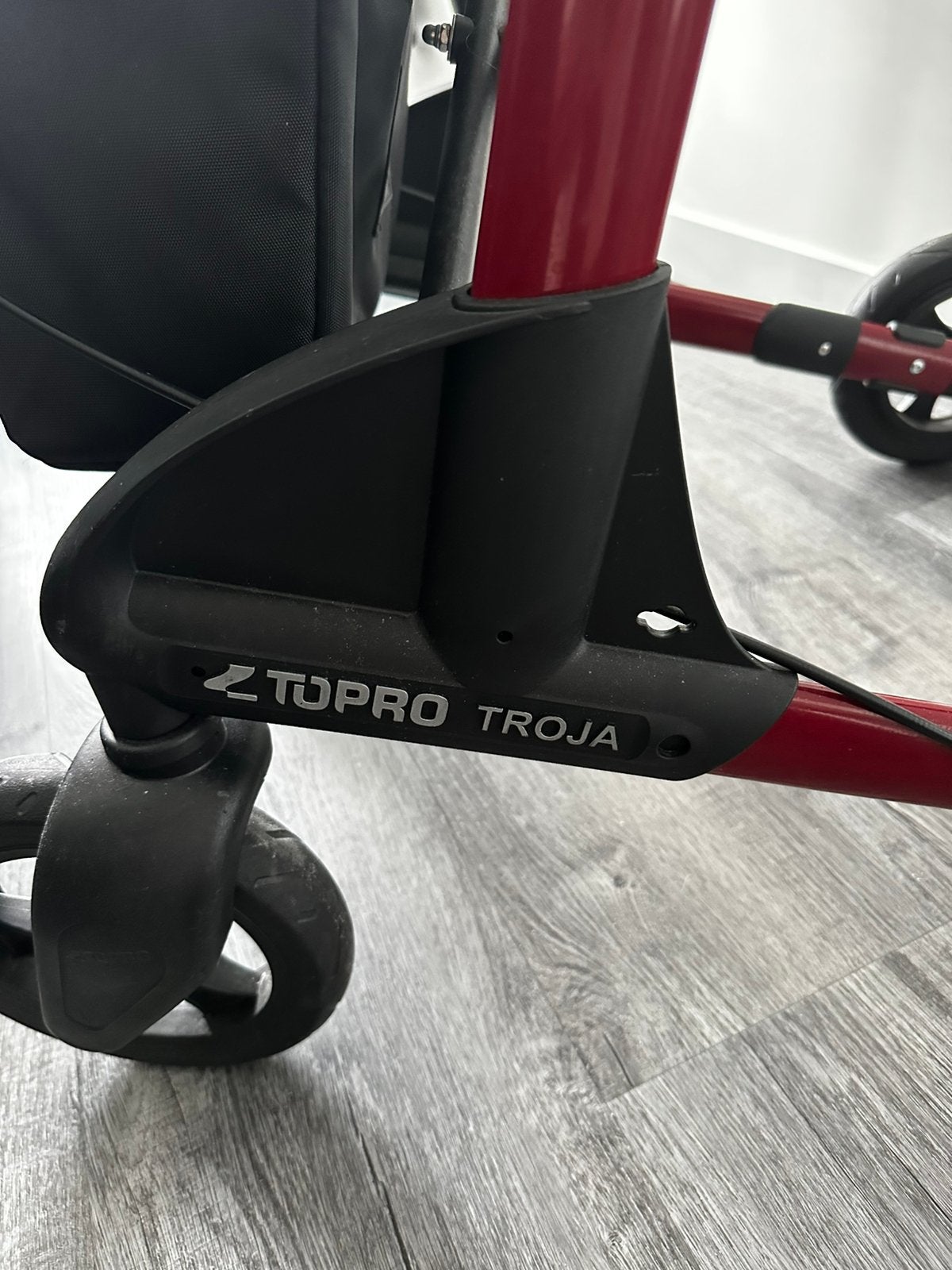Topro Troja rode 2G rollator met tasje., Ophalen, Lichtgewicht, Gebruikt
