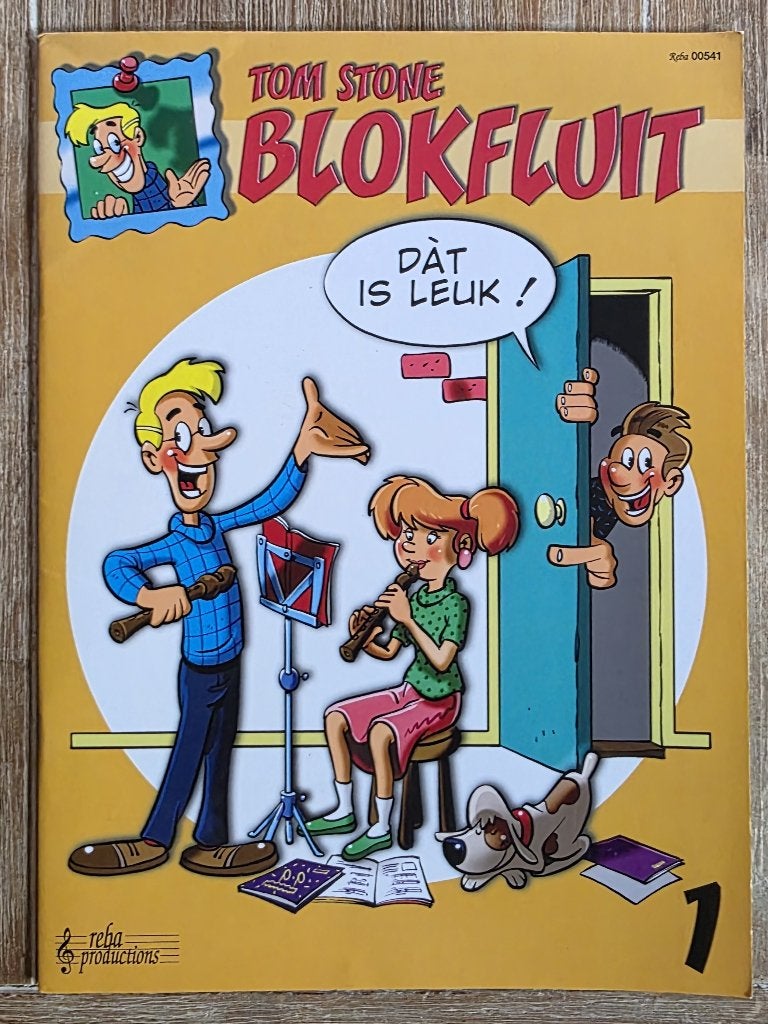 Tom Stone Blokfluit - Deel 1, Ophalen of Verzenden, Zo goed als nieuw, Instrument