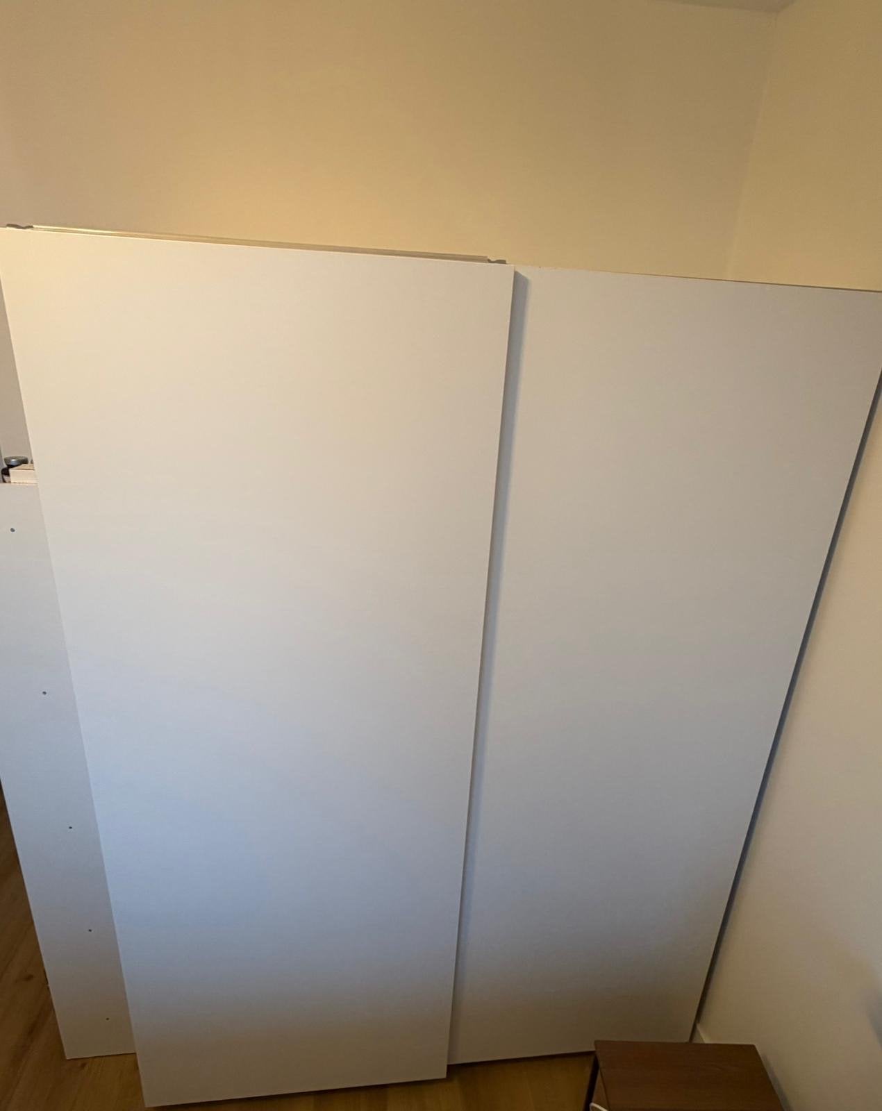 IKEA PAX / HASVIK kledingkast wit 200x66x201 cm, Ophalen, Met plank(en), 200 cm of meer, 150 tot 200 cm