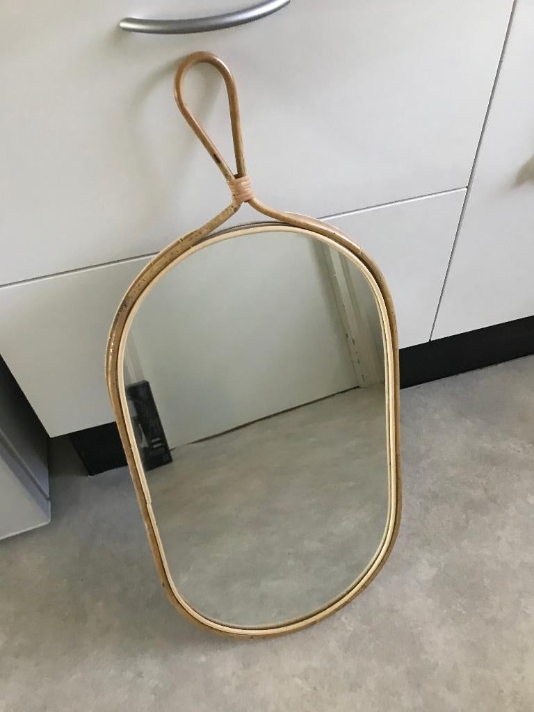 wand spiegel, Ophalen, Minder dan 50 cm, Zo goed als nieuw, Minder dan 100 cm