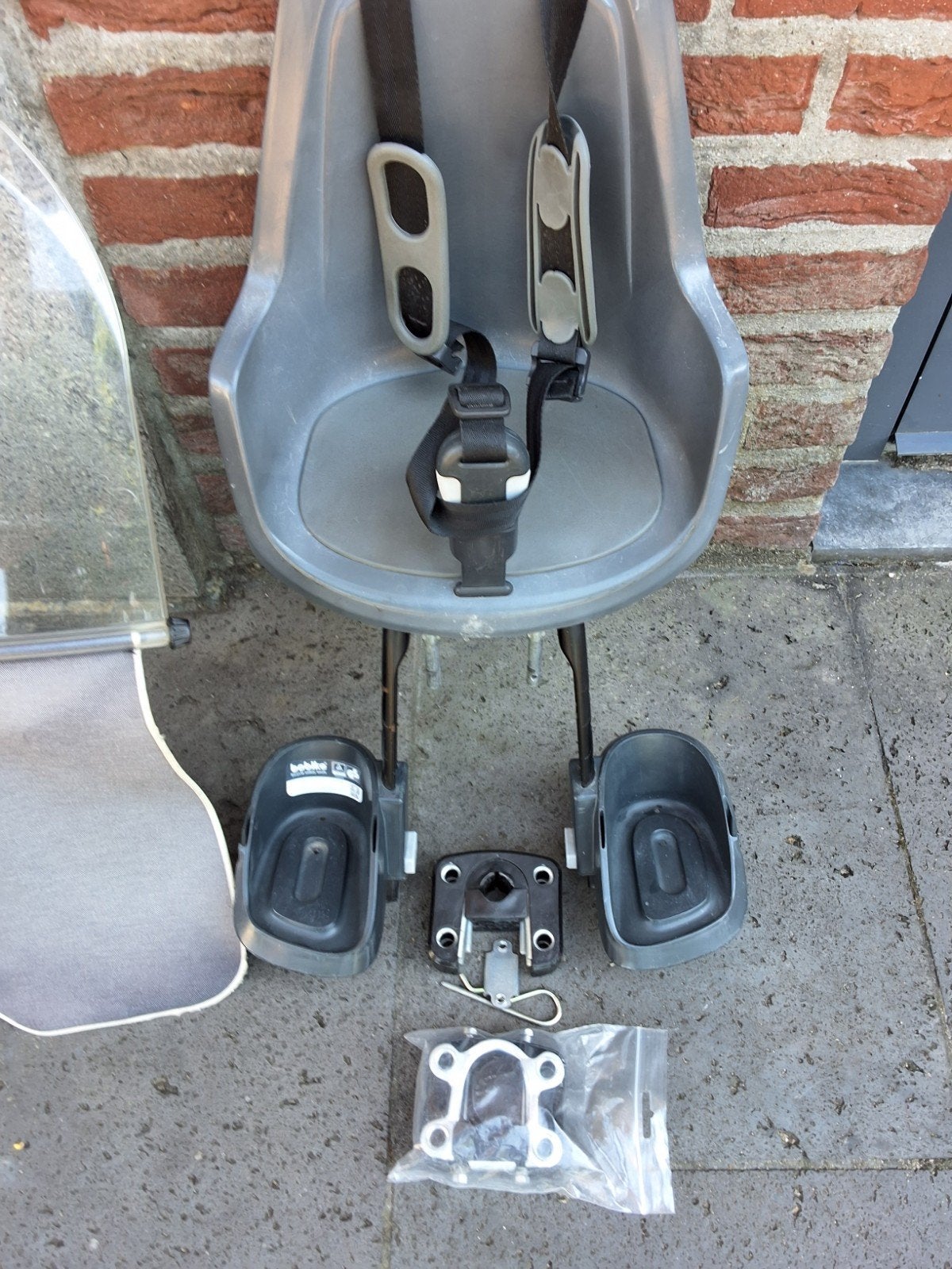 Bobike voorzitje met windscherm, Ophalen, Voorzitje, Bobike, 0 t/m 13 kg