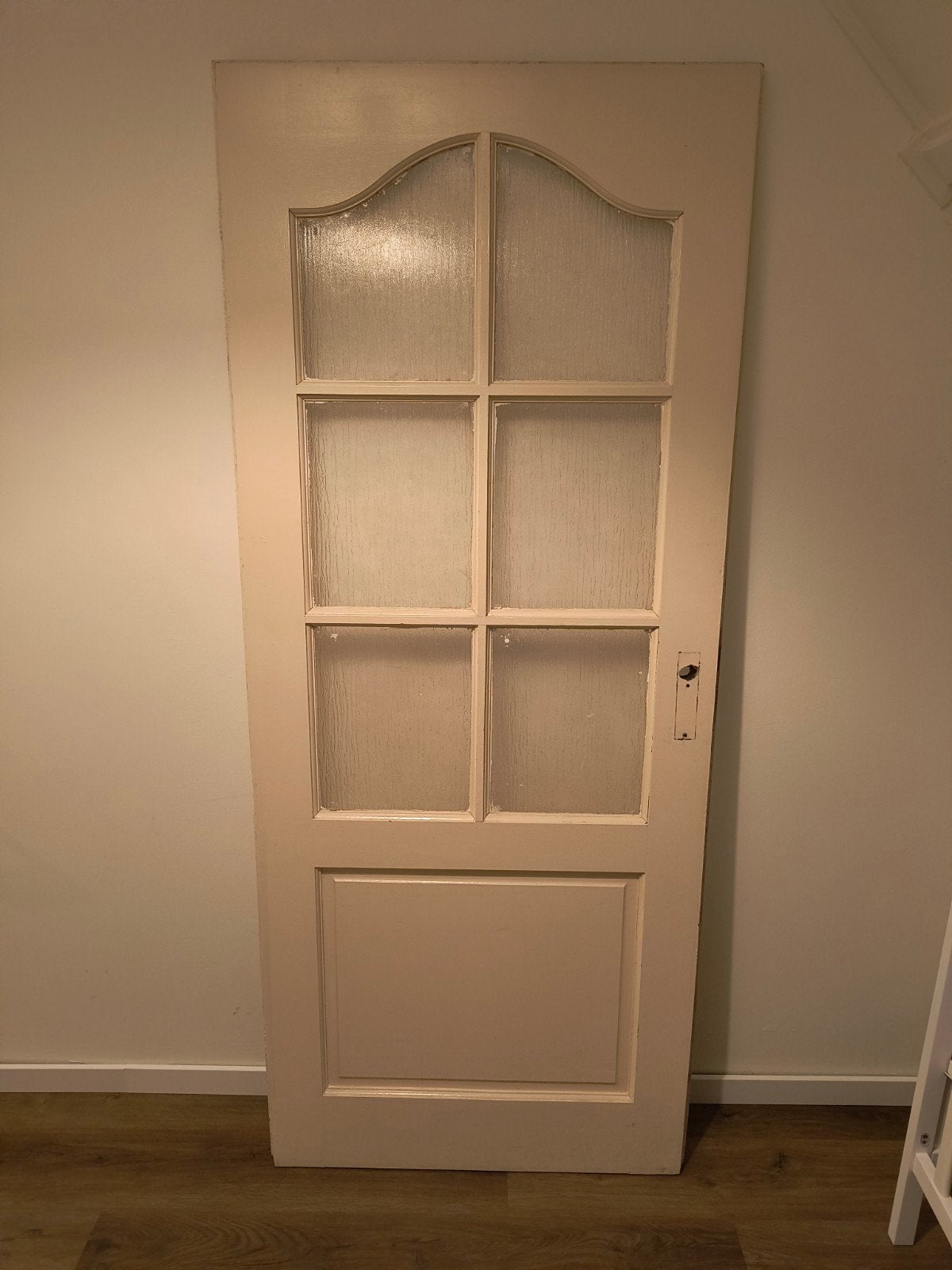Opdek deur rechts draaiend 83x201,5 cm met 6 raampjes, Doe-het-zelf en Verbouw, Ophalen, 80 tot 100 cm, Binnendeur, 200 tot 215 cm