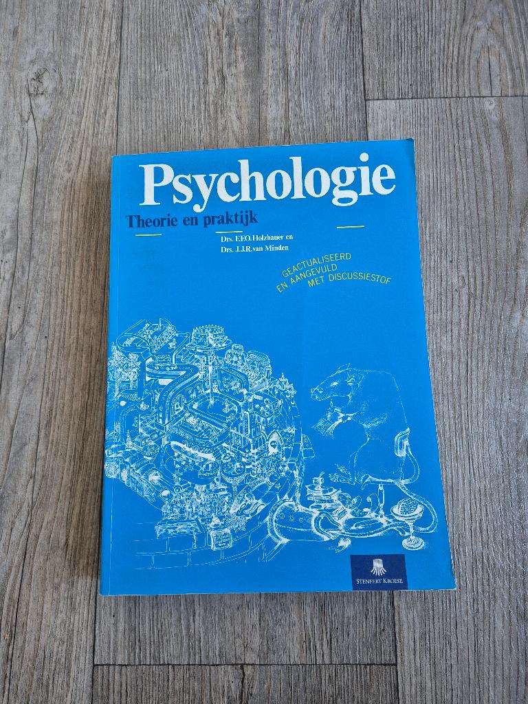 Psychologie, Ophalen of Verzenden, Alpha, Zo goed als nieuw, HBO