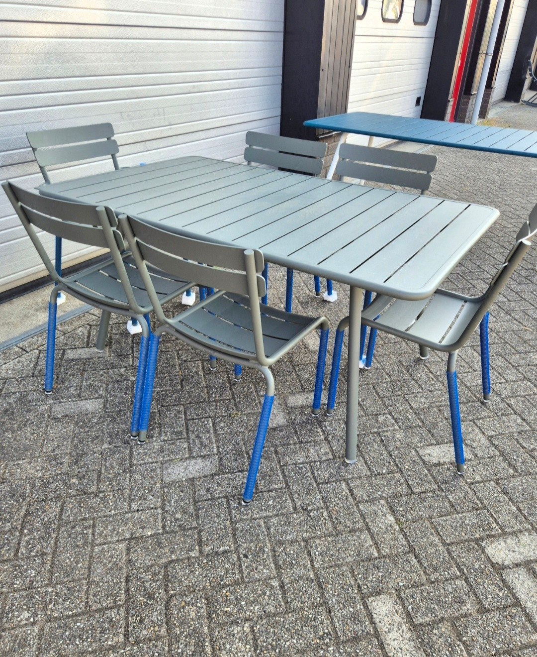 nieuwe 165x100 rozemarijn fermob Luxembourg tafel, Tuin en Terras, Ophalen, Nieuw, Rechthoekig, Aluminium